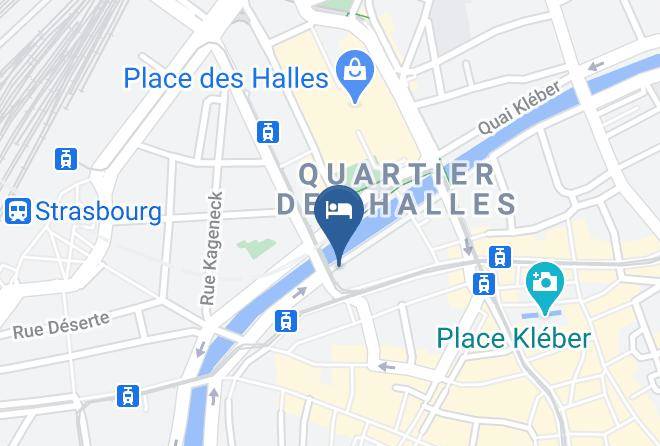 Bas Rhin - Hotel Ibis Styles Strasbourg Centre Petite France Maps