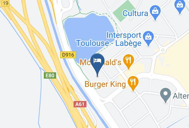 Haute Garonne - Ibis Styles Toulouse Labege Maps