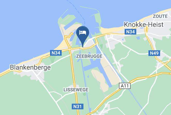 West Flanders - Hotel Ibis Styles Zeebruges Maps