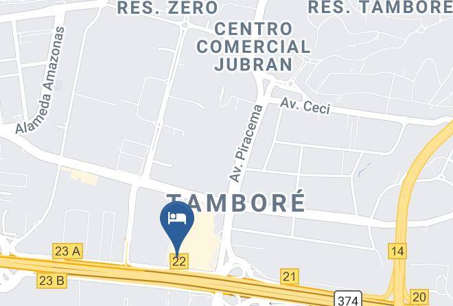 Barueri - Hotel Ibis Tambore Maps