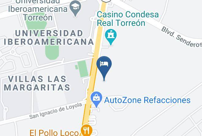 Torreon - Hotel Ibis Torreon Maps