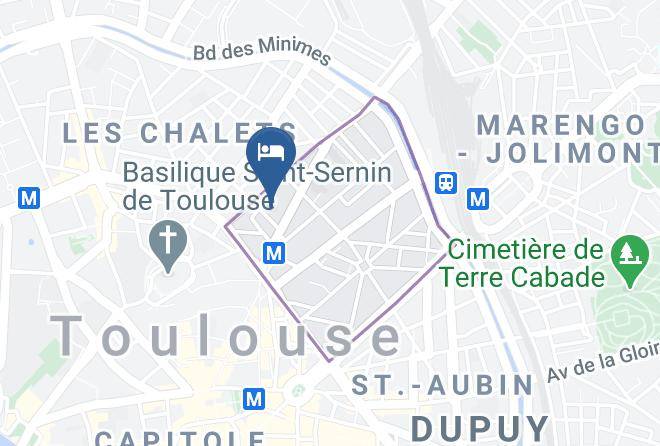 Haute Garonne - Hotel Ibis Toulouse Centre Maps