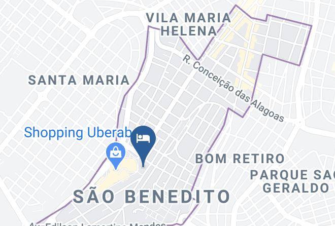 Uberaba - Ibis Uberaba Maps