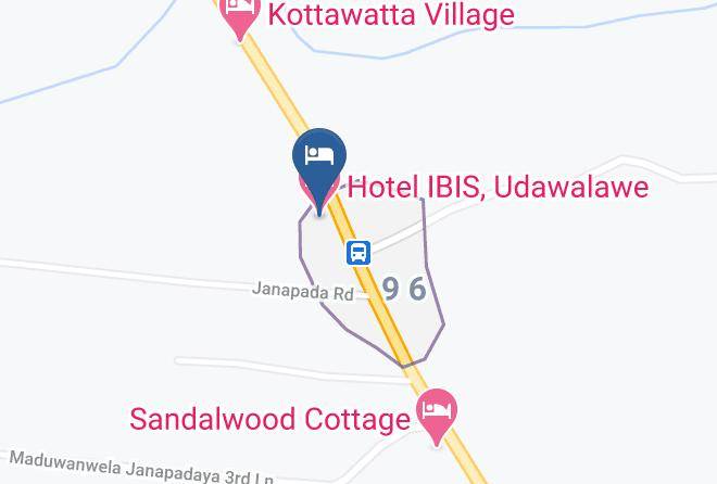 Ratnapura - Hotel Ibis Udawalawe Maps