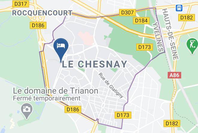 B&b Hotel Versailles Le Chesnay Parly2 Map