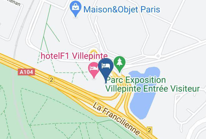 Seine St Denis - Hotel Ibis Villepinte Parc Expos Maps