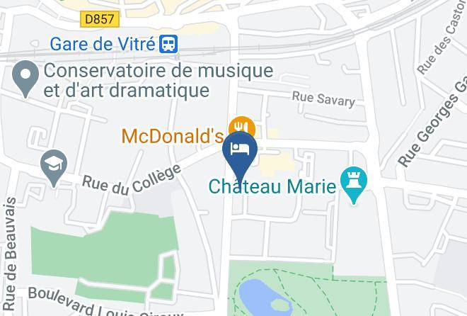 Ille Et Vilaine - Hotel Ibis Vitre Centre Maps