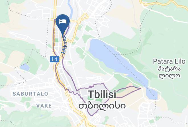 Tbilisi - Hotel Iceberg Hotel In Tbilisi Georgia On River Mtkvari Maps