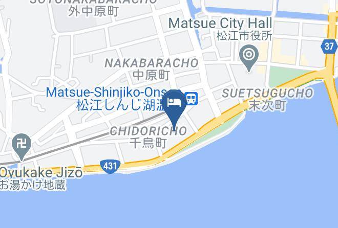 Matsue City - Hotel Ichibata Maps