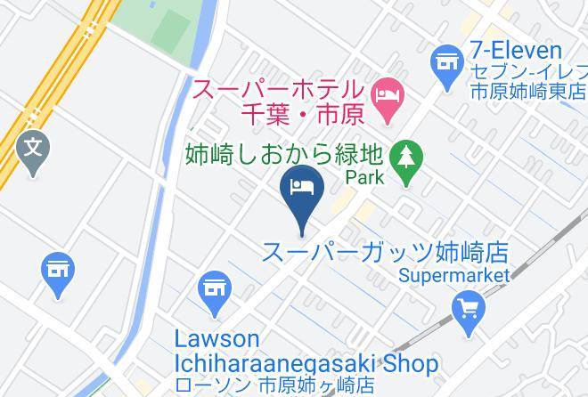 Ichihara City - Hotel Ichihara Club Anesaki Maps