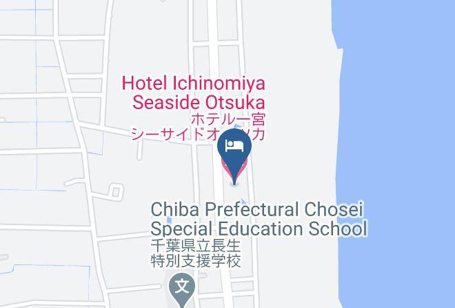 Ichinomiya Townchosei District - Hotel Ichinomiya Seaside Otsuka Maps
