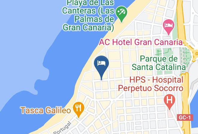 Las Palmas - Hotel Idafe Maps