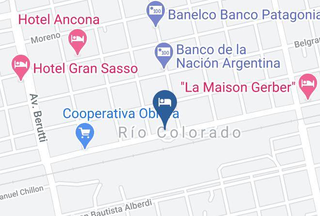 Pichi Mahuida - Hotel Ideal Resto Bar Maps