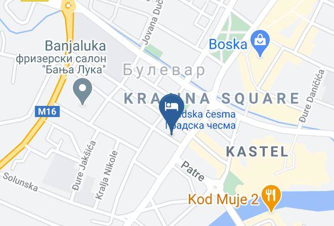 Banja Luka - Hotel Ideja Maps