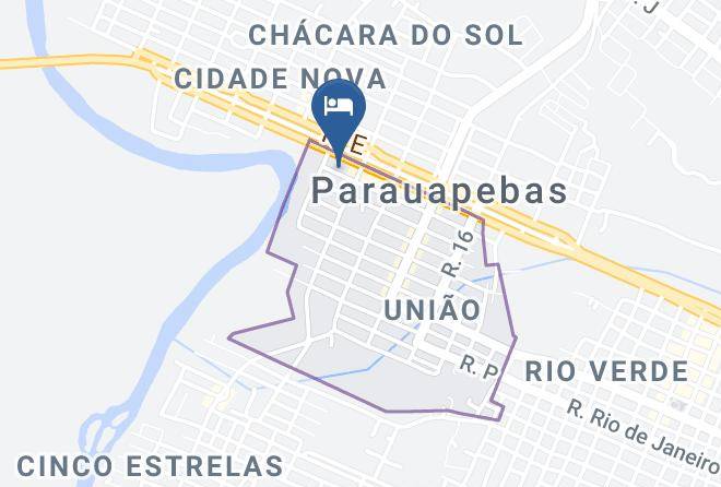 Parauapebas - Hotel Igarape Maps