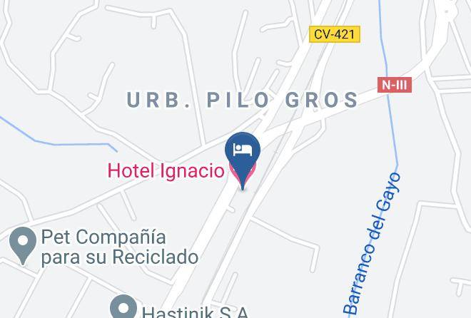 Hotel Ignacio Map