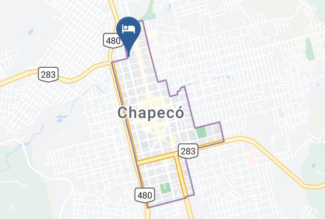 Chapeco - Hotel Iguacu Maps