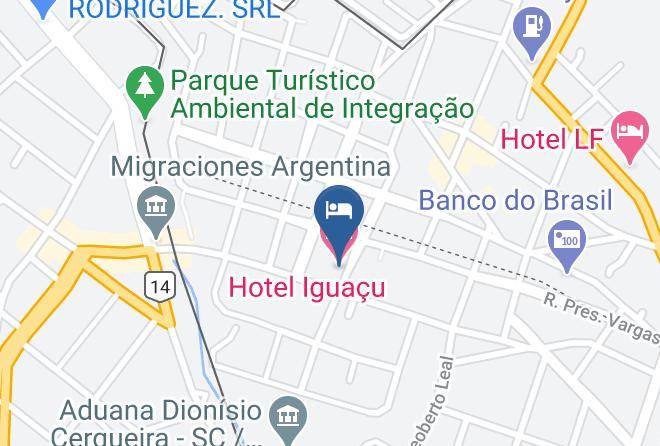 Dionisio Cerqueira - Hotel Iguacu Maps