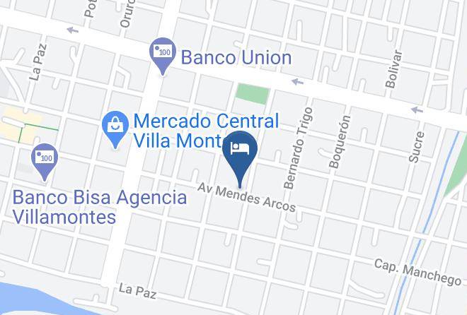 Gran Chaco - Hotel Iguazu Maps