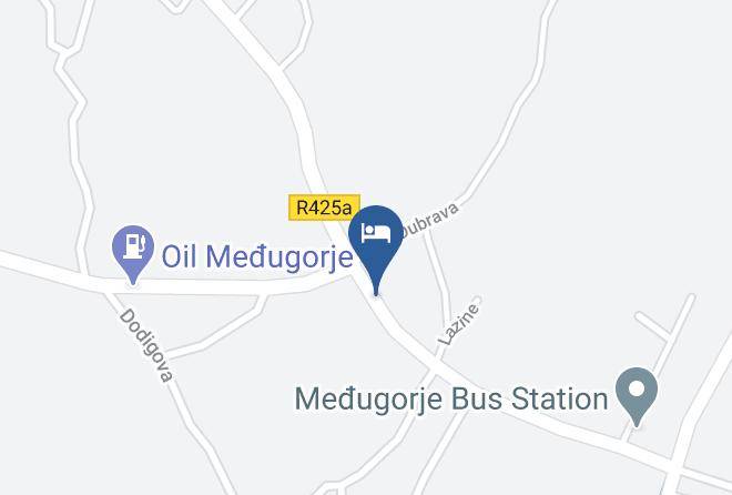 Hercegovacko Neretvanski - Hotel Ihtis Maps