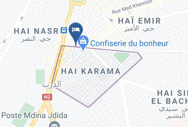 Oran - Hotel Ii Horloges Maps