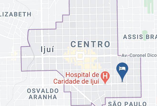 Ijui - Hotel Ijui Maps