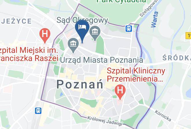 Poznan - Hotel Ikar Maps