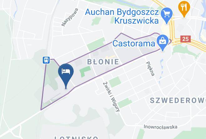 Bydgoszcz - Hotel Ikar Maps