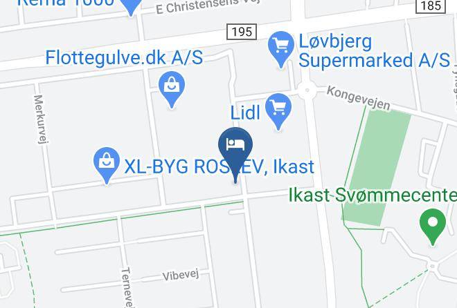 Hotel Ikast Map
