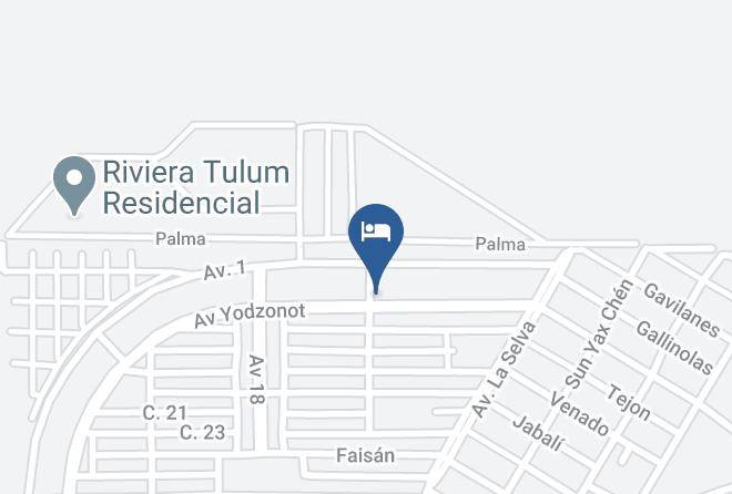 Tulum - Hotel Iker Maps