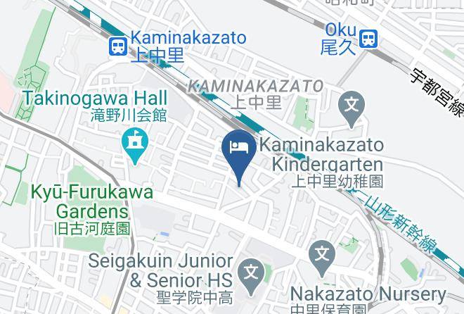 Kita Ward - Hotel Ikoi Komagome 201 Maps
