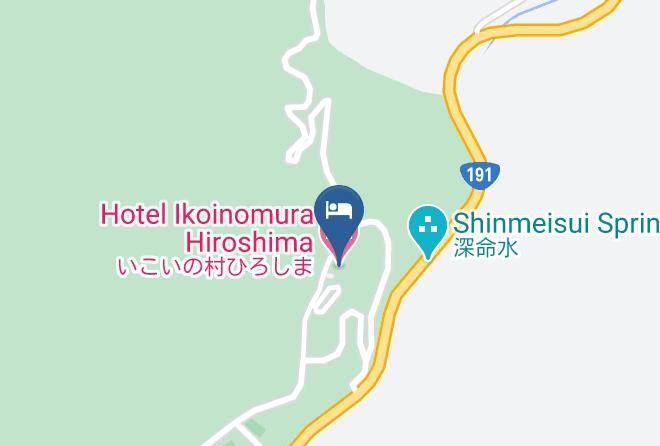 Akiota Townyamagata District - Hotel Ikoinomura Hiroshima Maps