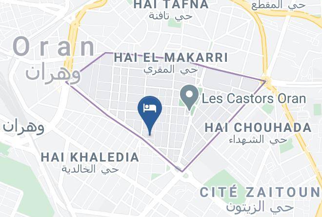Oran - Hotel Ikram Oran Maps