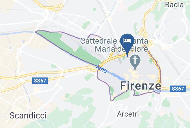 Florence - Hotel Il Bargellino Maps