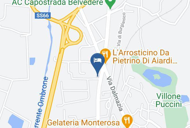 Pistoia - Hotel Il Boschetto Maps