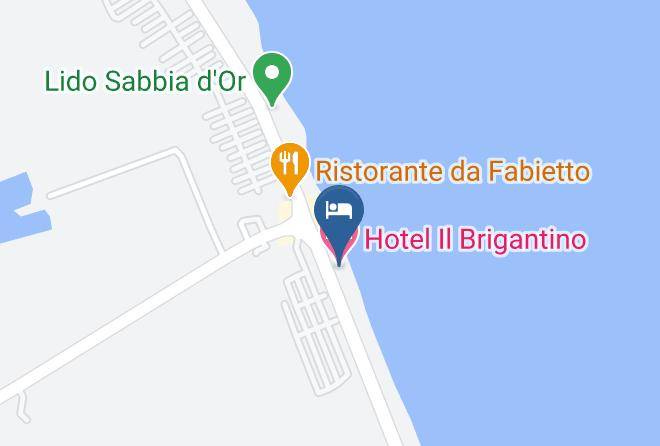 Hotel Il Brigantino Map