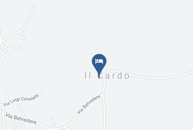 Hotel Il Cardo Map
