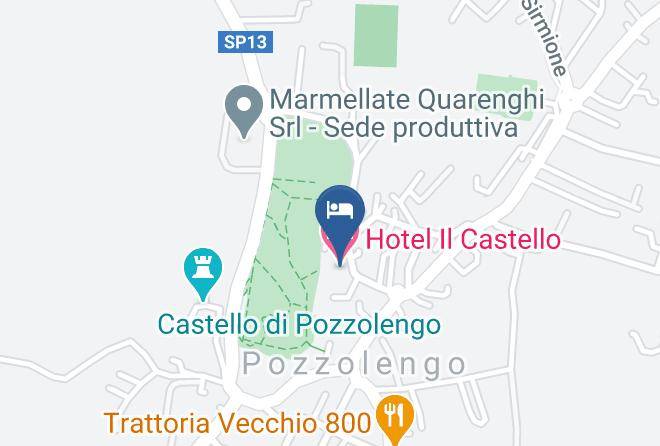 Brescia - Hotel Il Castello Maps