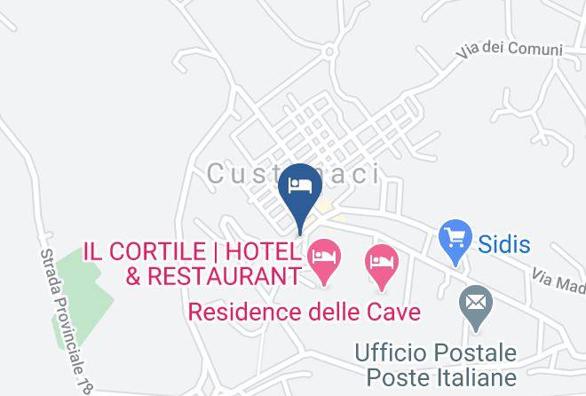 Trapani - Hotel Il Cortile Maps