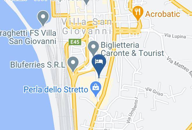 Reggio Di Calabria - Hotel Il Dollaro Maps