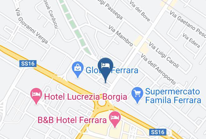 Ferrara - Hotel Il Duca D'este Maps