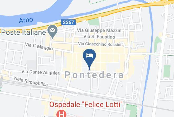 Pisa - Hotel Il Falchetto Maps