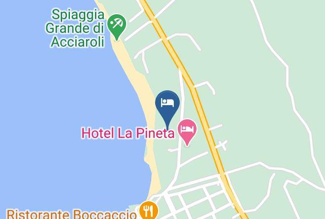 Hotel Il Faro Acciaroli Map