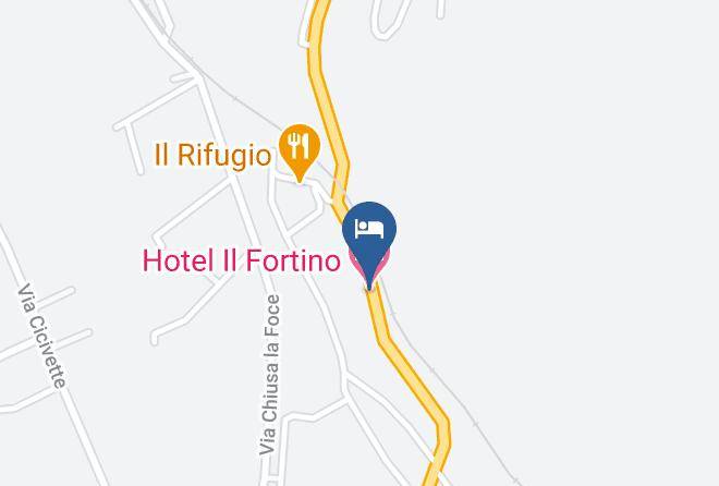 Hotel Il Fortino Map