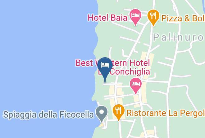 Salerno - Hotel Il Gabbiano Palinuro Maps
