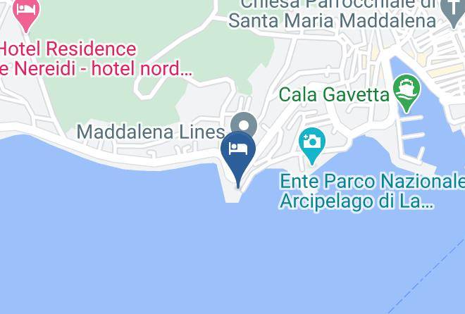 Sassari - Hotel Il Gabbiano Maps