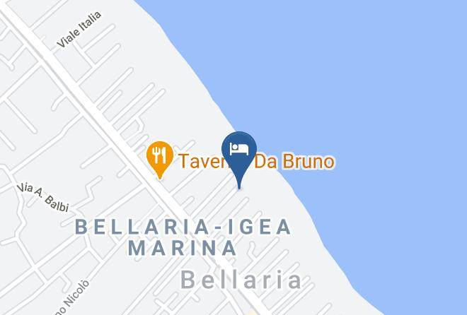Rimini - Hotel Il Gabbiano Sul Mare Maps