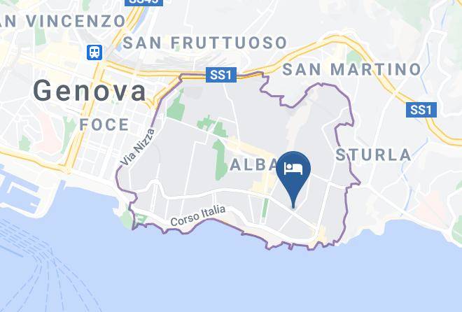Genoa - Hotel Il Giardino Di Albaro Maps