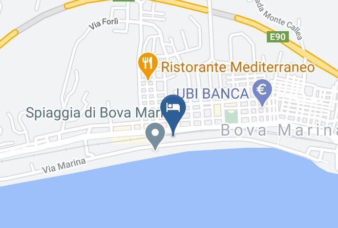 Reggio Di Calabria - Hotel Il Girasole Maps