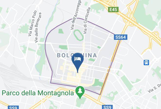 Hotel Il Guercino Map